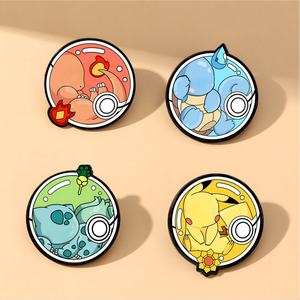 Ingrosso: Set di 9 spille da bavero in metallo con personaggi Eevee <span class=keywords><strong>Family</strong></span>, simpatici elfi e animali domestici, in smalto morbido, stile cartone animato - Product Image 2