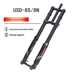 Horquilla Delantera de Doble Brazo con Amortiguador Invertido, Horquilla de Aleación de Aluminio para Motocicleta Eléctrica China y Bicicleta de Montaña - Product Image 5