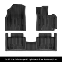 Tapis de sol TPE semi-enclos 4 pièces pour BYD SEAL 5 et BYD Destroyer 05, sans logo, pour le marché international