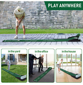 Campo <span class=keywords><strong>de</strong></span> Práctica <span class=keywords><strong>de</strong></span> <span class=keywords><strong>Golf</strong></span> Portátil con Retorno Automático <span class=keywords><strong>de</strong></span> Pelotas, Mini <span class=keywords><strong>Golf</strong></span> Interior para Aliviar el Estrés Ejecutivo y Fomentar la Reducción <span class=keywords><strong>de</strong></span> Estrés en el Lugar <span class=keywords><strong>de</strong></span> Trabajo - Product Image 2