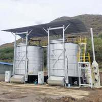 Réservoir de Fermentation Vertical pour Engrais Organique, Réacteur de Compostage Aérobie à Haute Température pour le Traitement des Déchets de Fumier et des Boues