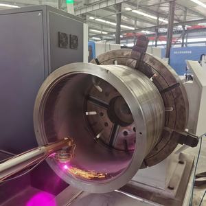 Cabezal de procesamiento láser de revestimiento de orificios internos de 6kW y 150mm fácil de operar para revestimiento de metal y reparación de superficies internas - Product Image 2