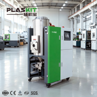 Séchoir à trémie en plastique grande capacité Plaskit à commande numérique pour le transport sous vide dans les usines de recyclage industrielles – Séchage professionnel