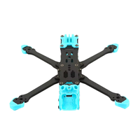 Kit de châssis en fibre de carbone Axisflying MANTA5 True X de 5 pouces avec empattement de 238 mm pour drone FPV Freestyle DJ1 O3