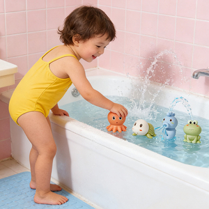 <span class=keywords><strong>Jouet</strong></span> <span class=keywords><strong>de</strong></span> <span class=keywords><strong>bain</strong></span> pour bébé, pulvérisateur d'eau, animaux marins, PVC souple, <span class=keywords><strong>jouet</strong></span> flottant éducatif, été, <span class=keywords><strong>interactif</strong></span> parent-enfant, baignoire, logo personnalisé MY TOYS - Product Image 2