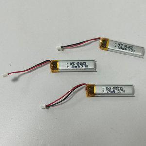 מפעל oem מקורי 401035 <span class=keywords><strong>lipo</strong></span> 3.7 v 110mah פולימר ליתיום סוללה נטענת ליפו עבור התקנים חכמים gps מכשירים חכמים - Product Image 3