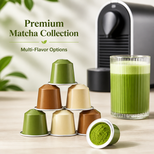 Japanese Style Ceremonial Grade Matcha Capsules Compatible With Nespresso Machines Organic Healthy Green <b>Tea</b> Pods Bulk - Product Image 4