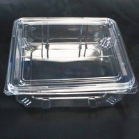 Boulangerie Dessert Cookie Macaron Pâtisserie Papier Emballage Transparent Gâteau Boîte en plastique Clair