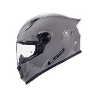 Casque de Moto Intégral LS2 FF300 Design Racing Anti-Buée pour Hommes et Femmes Toutes Saisons ABS Grand Spoiler Mousse Neuf