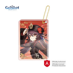 2025 nueva moda producto genuino garantía Genshin impacto <span class=keywords><strong>Hu</strong></span> <span class=keywords><strong>Tao</strong></span> grueso acrílico encanto Hutao acrílico llaveros - Product Image 1