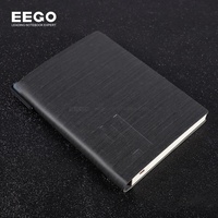Cahier en cuir épais A4 à couverture souple, 200 feuilles, imprimé collège, fournitures scolaires universitaires