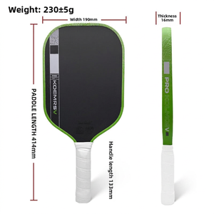 2026 <span class=keywords><strong>Ben</strong></span> Johns Pro V 16มม. GEN5คาร์บอนไฟเบอร์ KOSMOS pickleball Paddle usapa UPA-A การอนุมัติ - Product Image 4