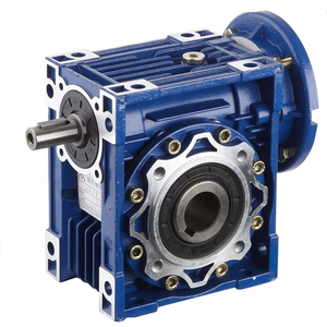 チェンシンSMRV025直角ウォームギアボックス減速機フランジマウント20:1アルミ合金OEMカスタマイズサポート - Product Image 2