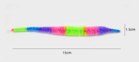 15cm arc-en-ciel 5.9 pouces pêche à la mouche leurres serpent Wiggle brochet Steelhead Baitfish corps Chenille Mangum Dragon queues pour rivière ruisseau