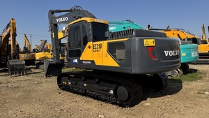 Excavadora mediana usada de alta calidad VOLVO EC210 21Ton Excavadora hidráulica compacta sobre orugas a la venta hermosa máquina buena para trabajar - Product Image 3