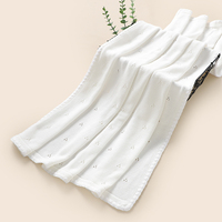Mimixiong, Oferta, 100% Algodón, Certificado OEKO-TEX, 200 Hilos, Antibacteriano, Para Todas las Estaciones, Estilo Europeo Americano, Manta Sólida para Bebé Recién Nacido