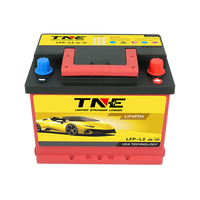 Batería de Arranque y Parada para Automóvil de Alto Rendimiento TNE 12V 30Ah 40Ah LiFePO4 con Monitor de Aplicación Móvil Bluetooth para Reemplazar la Batería de Automóvil de 75Ah
