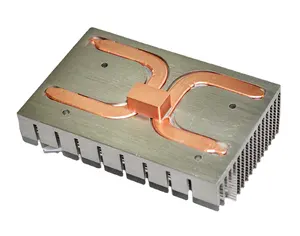 Low profile computer heat sink extrusion