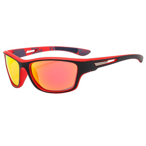 Lunettes de soleil de sport pour cyclisme, monture bleue, polarisées, protection UV400, pour activités de plein air, taille 336 - Product Image 5