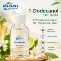 Alcool 1-dodecanol de haute pureté, alcool laurylique CAS 112-53-8, alcool gras C12 pour détergent, tensioactif, lubrifiant, émulsifiant