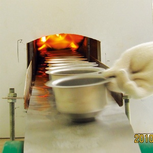 Transportadores continuos atmósfera protectora de la correa de malla de horno de recocido de soldadura de sinterización - Product Image 3