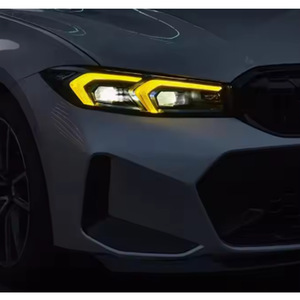 Module DRL RGB jaune pour <span class=keywords><strong>BMW</strong></span> Série 3 G20 G28 LCI 320i 325i <span class=keywords><strong>CSL</strong></span> 2023, panneaux LED bicolores Golden Eye, Plug and Play - Product Image 1
