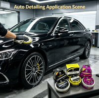 Cire Nettoyante Premium Ultime Carnauba Plus en Pâte, Polish Hydrophobe, Anti-Oxydation, Protection Brillance pour Détail Automobile