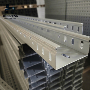 Cannelle de câblage perforée légère en acier inoxydable, installation facile pour câbles réseau en bâtiment industriel et commercial - Product Image 2
