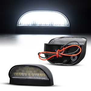 2pcs 10-30V 21LED <span class=keywords><strong>LED</strong></span> Xe Xe tải số giấy phép tấm ánh sáng phía sau đèn đuôi ánh sáng cho Trailer thuyền Caravan Trailer <span class=keywords><strong>RV</strong></span> 12V 24V - Product Image 1