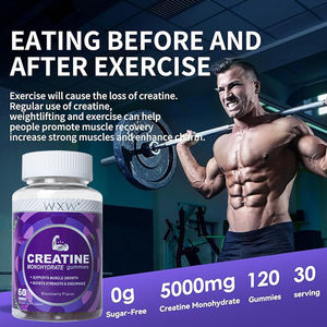Top Quality <b>Creatine</b> <b>Monohydrate</b> Gummies Energy Supplemen Creatin Gummies Enhances Strength Candy - Product Image 2