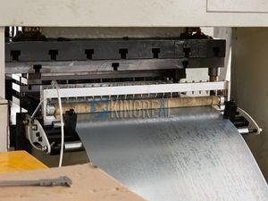 لوح ألومنيوم لوحة جولة ثقب مثقب آلة تقطيع خط للداخلية وخارجية الهياكل - Product Image 5