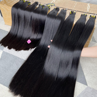 Extensiones de Cabello Humano Vietnamita Liso Extremo de Donante en Bruto SDD 100% Sin Procesar