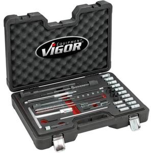 VIGOR - V4941N Juego de limpieza de asientos de inyectores (23 piezas) - EAN 4047728077293 Juego de motor y distribución - Product Image 3