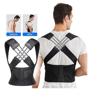 Corrector de Postura Ajustable y Transpirable, Soporte Lumbar y de Espalda, Cinturón Elástico para Enderezar el Cuerpo - Product Image 3