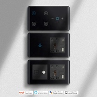 Nouvelle combinaison interrupteur et prise murale intelligente Zigbee 2024, 147 * 86, avec câble de 4M, norme indienne 10A/30A Max. Courant