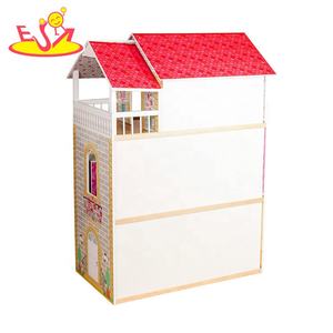 EW-casa <span class=keywords><strong>de</strong></span> <span class=keywords><strong>muñecas</strong></span> <span class=keywords><strong>de</strong></span> madera en miniatura para niños, juguete <span class=keywords><strong>con</strong></span> elevador, 06A378 - Product Image 4