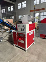 Machine de séparation cuivre-plastique VANER 80-100 kg/h, broyeur de fil de cuivre, machine à fil de cuivre au Pakistan, machine à déchiqueter le fil