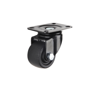 1,5 Zoll 2 Zoll 2,5 Zoll 3 Zoll industrielle Rollen räder drehbar/fest schwarz verbessert Nylon Low Gravity <span class=keywords><strong>Caster</strong></span> - Product Image 2