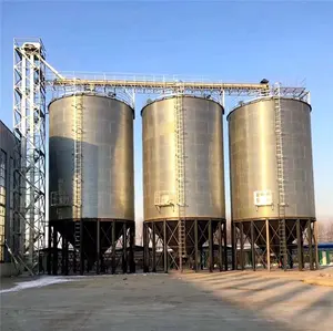 Thép Silos Cho Lúa Mì Và Ngô Lưu Trữ 100 Tấn, 200 Tấn, 500 Tấn, 1000 Tấn