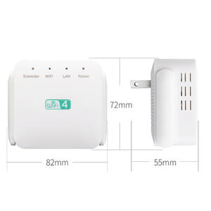 Repetidor WiFi Inalámbrico Cuadrado de 300Mbps 2.4g, Extensor de Rango Largo, Amplificador de Señal Wi-Fi, Estándar US, UK, EU - Product Image 2