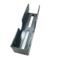 Fabrication de tôles en Chine, découpe laser CNC personnalisée + pliage, échantillons, sablage, revêtement en poudre noir mat
