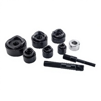 Perforateur hydraulique sans fil ZUPPER SL-6AL 60KN, outil de poinçonnage alimenté par batterie 18V pour acier doux et acier inoxydable