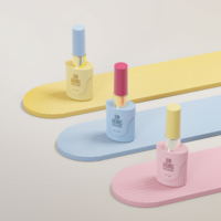 Flacon de vernis à ongles de 13 ml, étiquette privée, logo personnalisé, emballage en verre vide pour vernis gel UV liquide