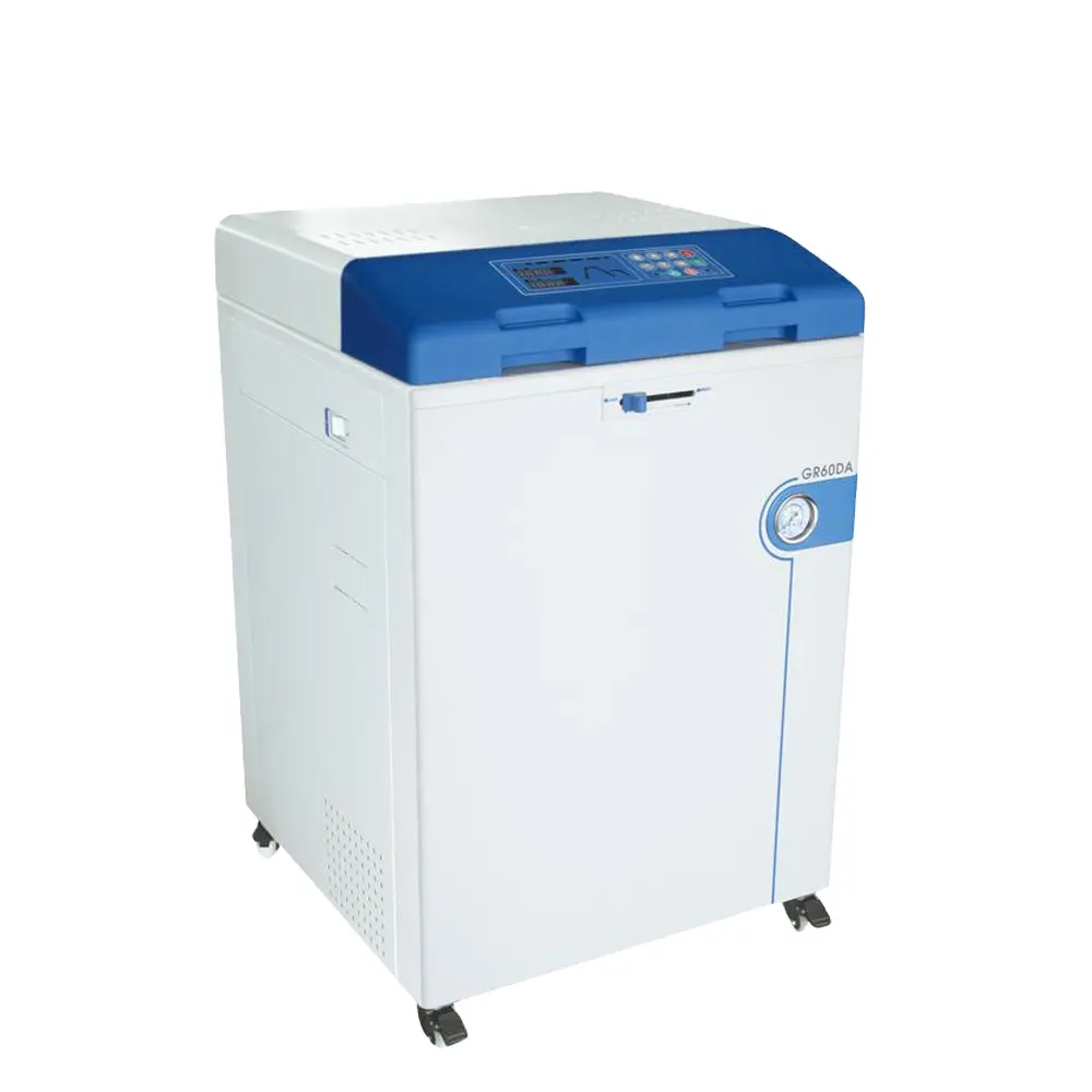 GR110DF macchina per Autoclave sterilizzatore verticale con alimentazione automatica dell'acqua a 138 gradi