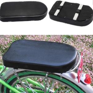 Cojín para asiento trasero de bicicleta, 31x15x4cm, cómoda funda de cuero Artificial para bicicletas de montaña, niños, Unisex - Product Image 4