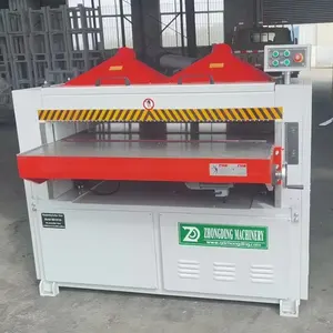 Full Automatic 1300mm width High Speed Heavy Duty Press Wood Planer Woodworking Knife Planer Helical Head Double Sided Thickness