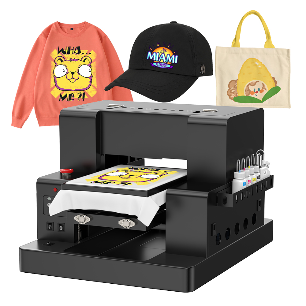 Планшетный принтер COLORSUN Mini A4 для Epson L805 головка DTG печатная машина A4 футболка DTG принтер