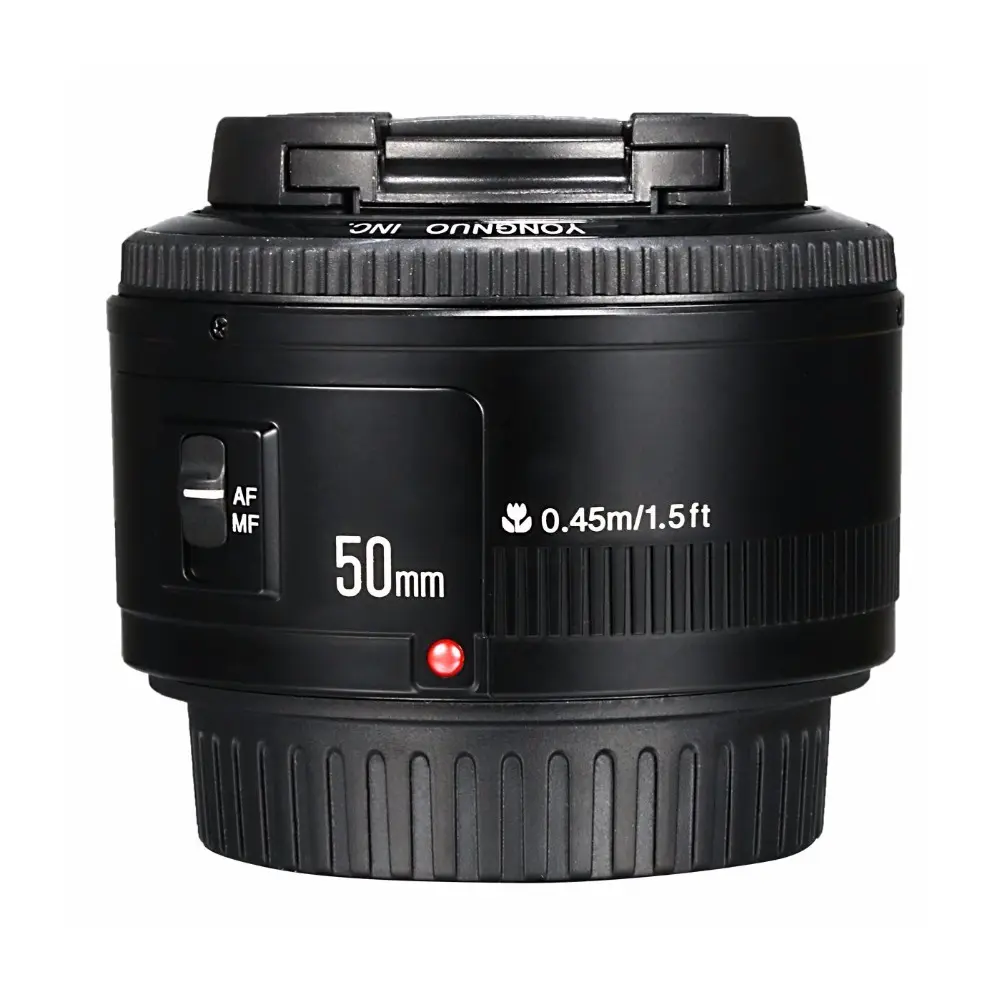 Beste Auto Fokus YN50mm f 1,8 objektiv für Canon für Nikon EOS DSLR Kameras YONGNUO YN EF 50mm f/1,8 AF Objektiv Blende