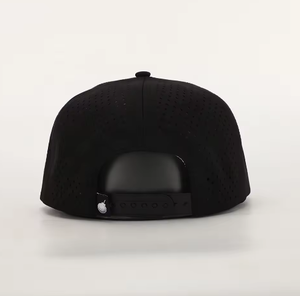 Casquette de sport à 5 panneaux avec logo personnalisé de haute qualité, en polyester camouflage unisexe, avec patch brodé et fermeture snapback - Product Image 5