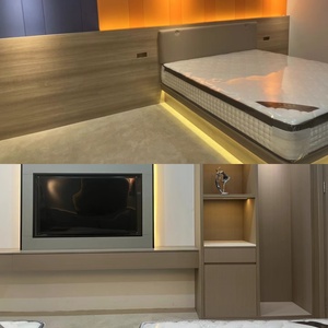 Ensembles de meubles de chambre à coucher en bois de style simple et moderne pour hôtels et appartements pour villas-en vente! - Product Image 1